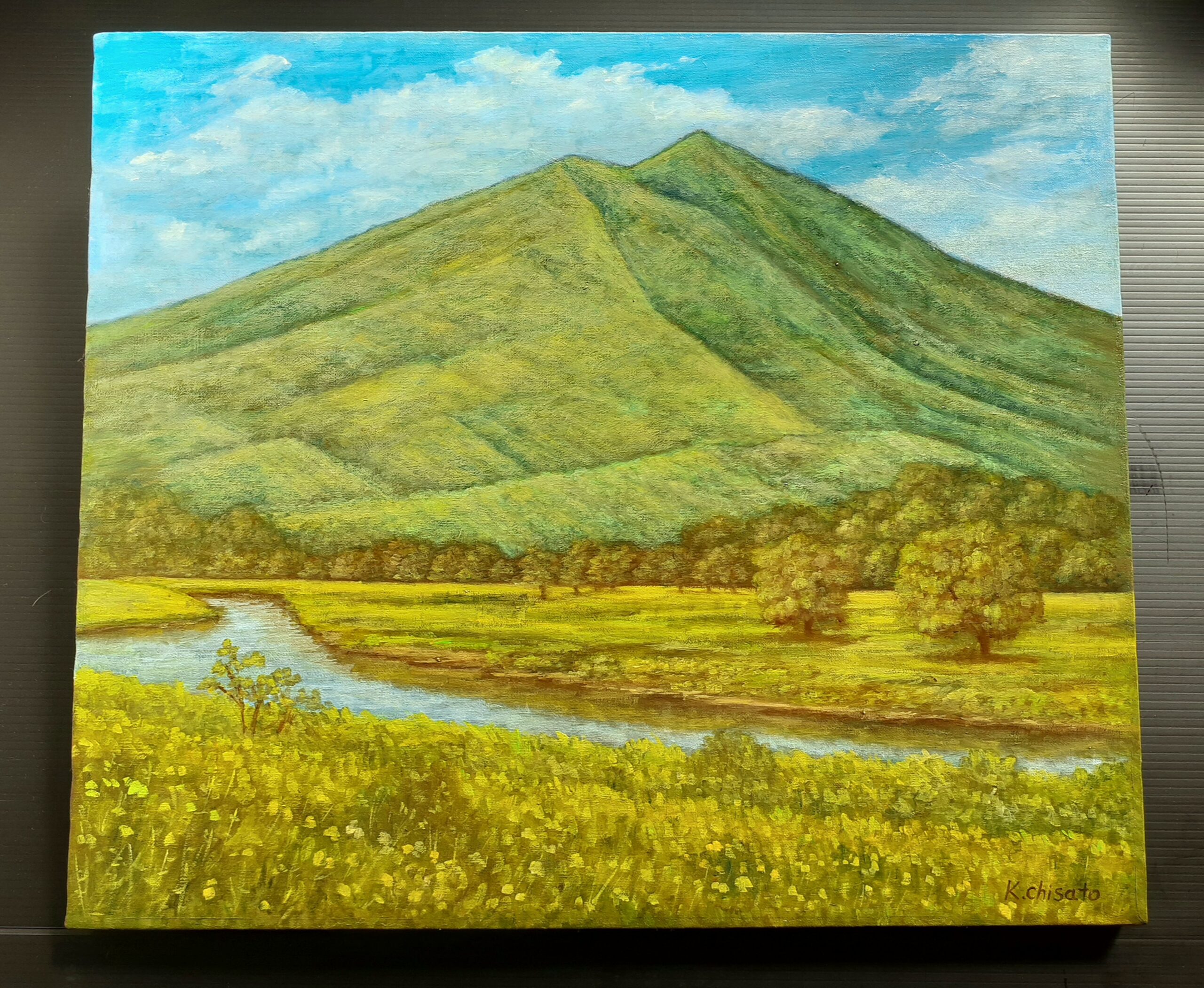 筑波山 | 千里憲二 ｜インテリア絵画 アートの専門通販 thisisgallery