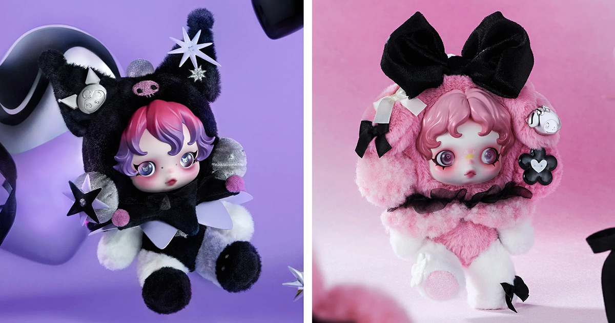 スカルパンダ マイメロ クロミ XG ぬいぐるみペンダント 3個セット 7*7