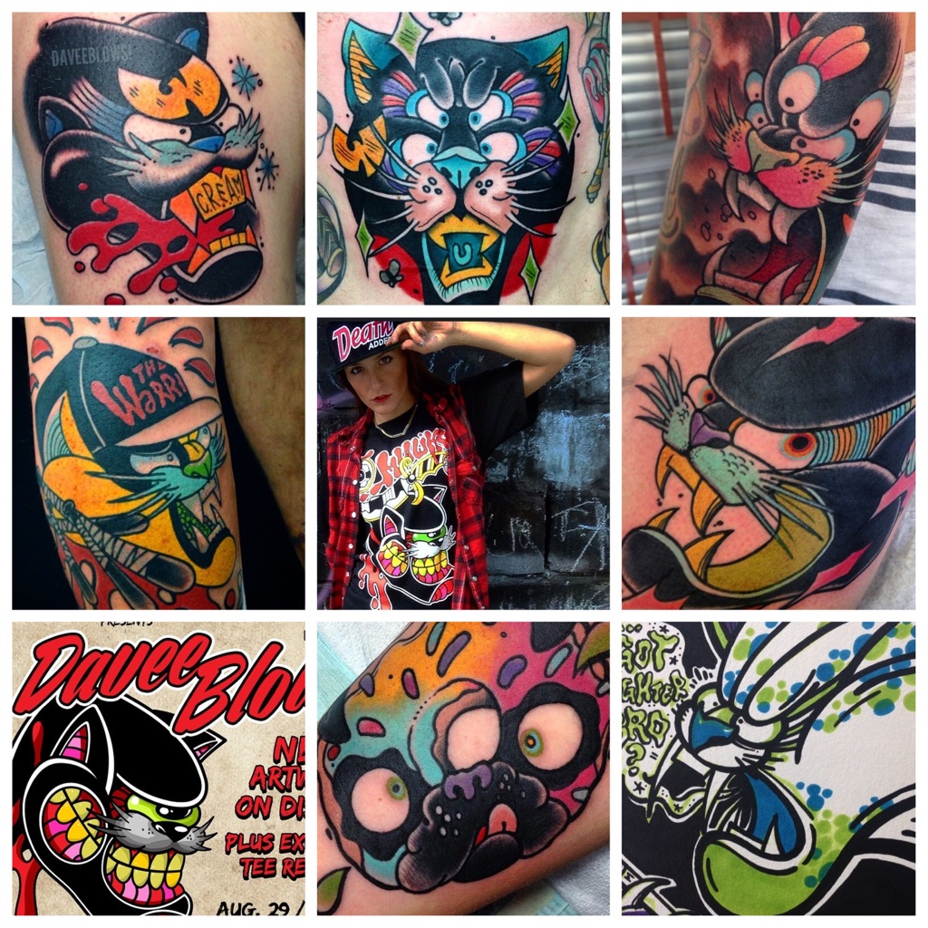 Davee Blowsゲストワークが決定 – 三巴彫 | スリータイズ タトゥー