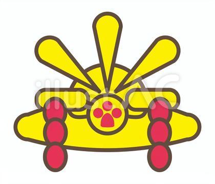 おひなさまのお道具_釵子（さいし）_02イラスト - No: 23087222｜無料