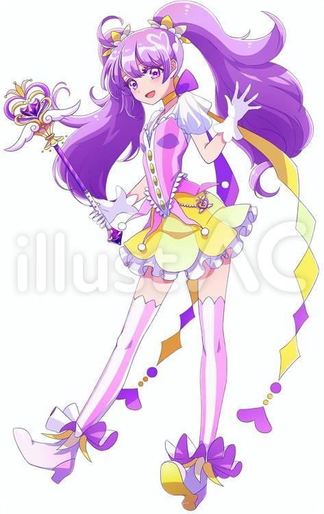 魔法少女_立ち絵イラスト - No: 22846888｜無料イラスト・フリー素材