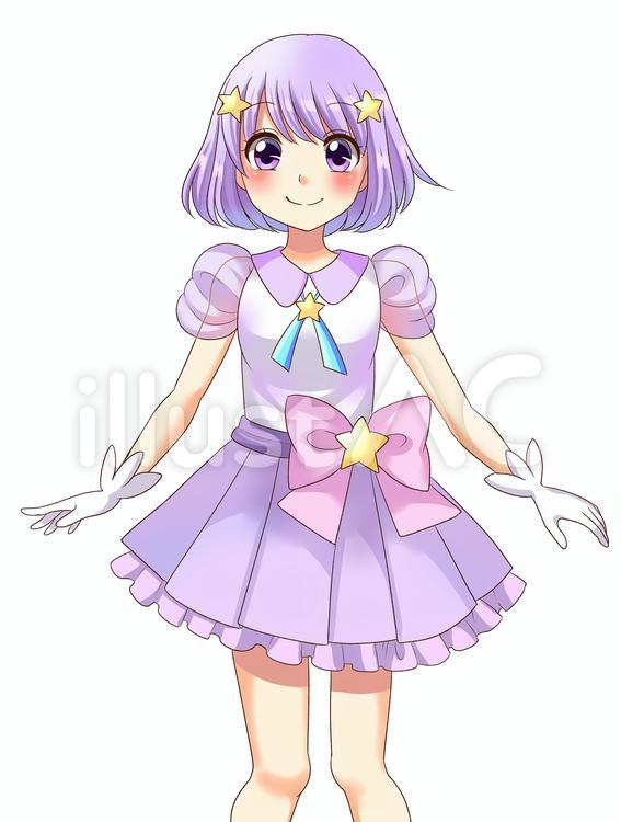 魔法少女イラスト - No: 22642506｜無料イラスト・フリー素材なら
