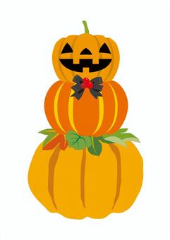 かぼちゃタワーイラスト｜無料イラスト・フリー素材なら「イラストAC」