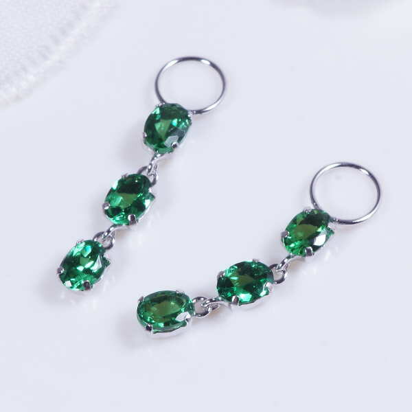 楽天市場】グリーンガーネット（チャーム｜レディースジュエリー