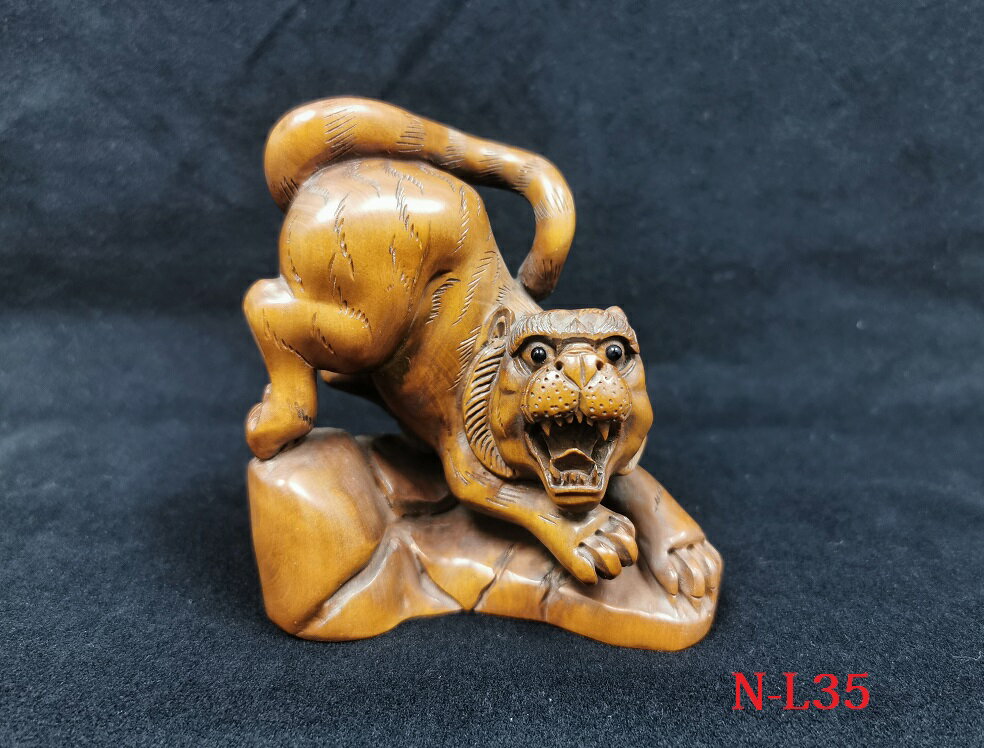 楽天市場】虎 置物（彫刻｜アート・美術品・骨董品・民芸品）：ホビー