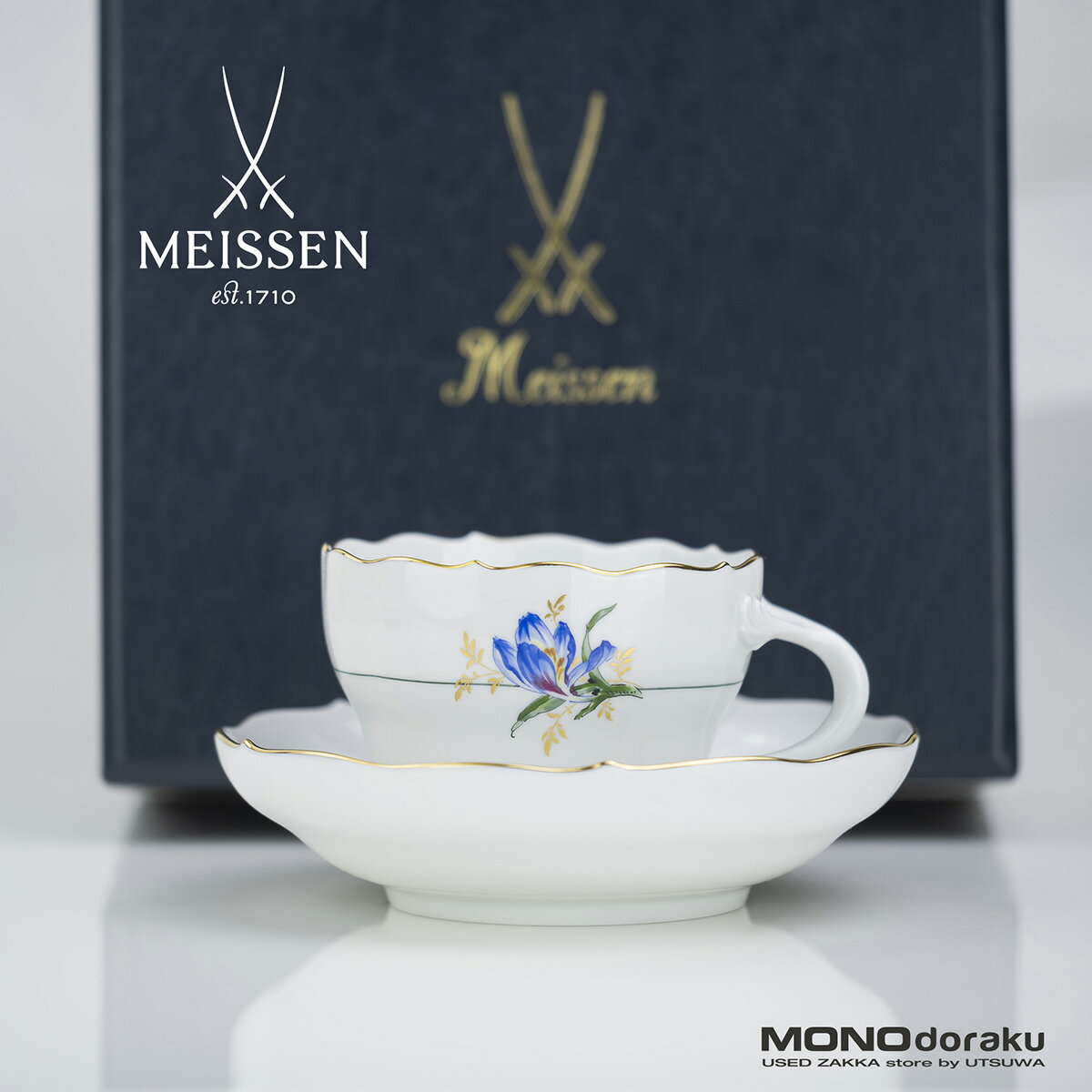 楽天市場】マイセン 三つ花の通販