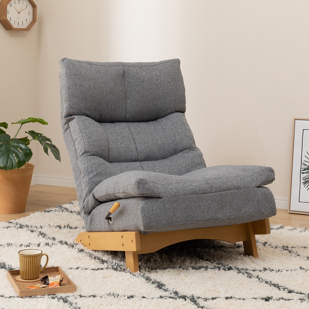 幅60cm] リクライナーソファ (KJ-1 GYXNA) | ニトリのダイニングチェア