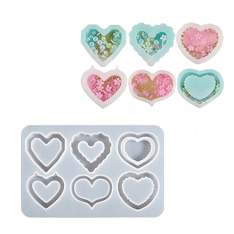 楽天市場】B6（モールド・レジン型｜レジンアクセサリークラフト道具