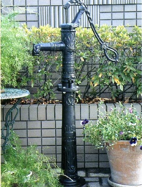 300円OFFクーポンあり】 井戸用ポンプ ローズポンプ（台座付） 手動