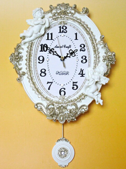 楽天市場】天使（置き時計・掛け時計｜インテリア・寝具・収納）の通販