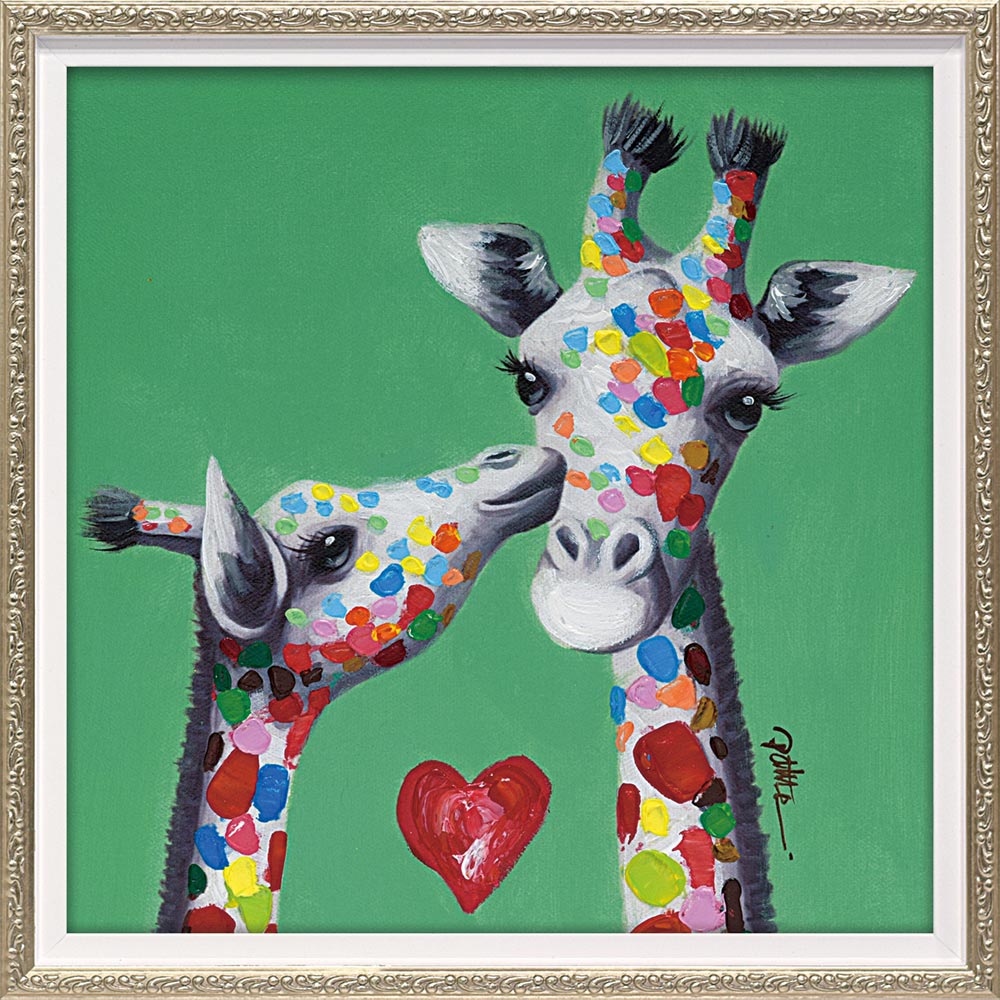 楽天市場】キリン 油絵の通販