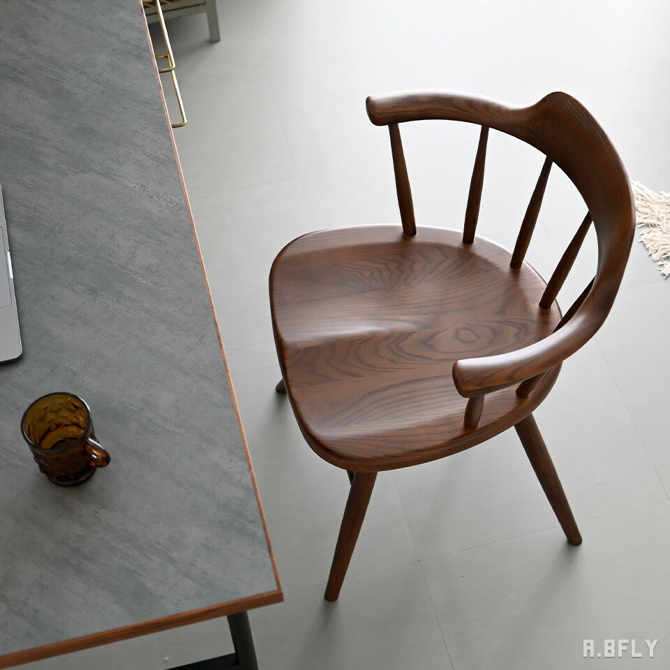 楽天市場】木製（アームレスト（有/無）アームレスト付き）（イス