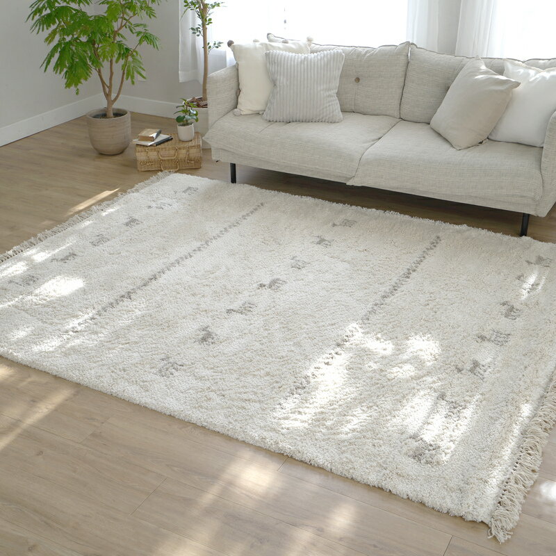 楽天市場】ギャッベ ラグ（柄ストライプ）（カーペット・ラグ