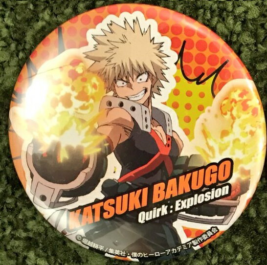 楽天市場】僕のヒーローアカデミア 爆豪勝己（缶バッジ｜コレクション