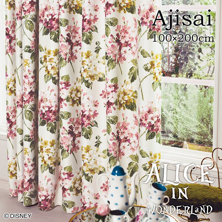 楽天市場】不思議の国のアリス（カーテン・ブラインド｜インテリア