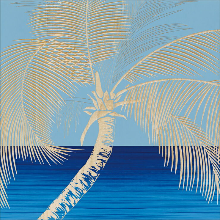 楽天市場】ヤシの木（版画｜絵画）：アート・美術品・骨董品・民芸品