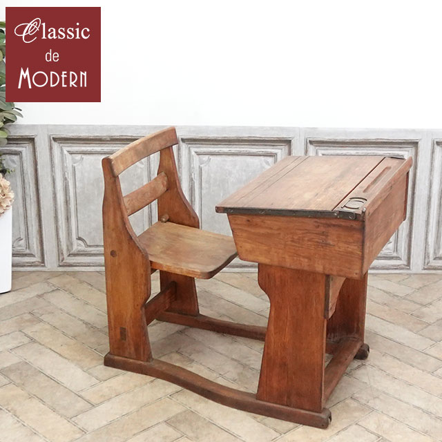 楽天市場】スクールデスク アンティークの通販