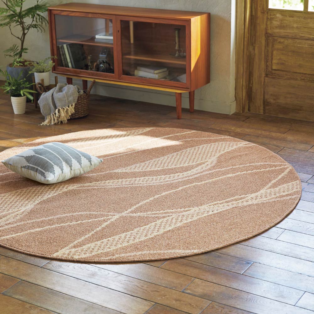 楽天市場】ウールラグ 円形の通販