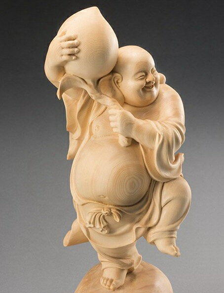 楽天市場】七福神 置物 木彫り（高さ（cm）30 ～ 39.9）の通販