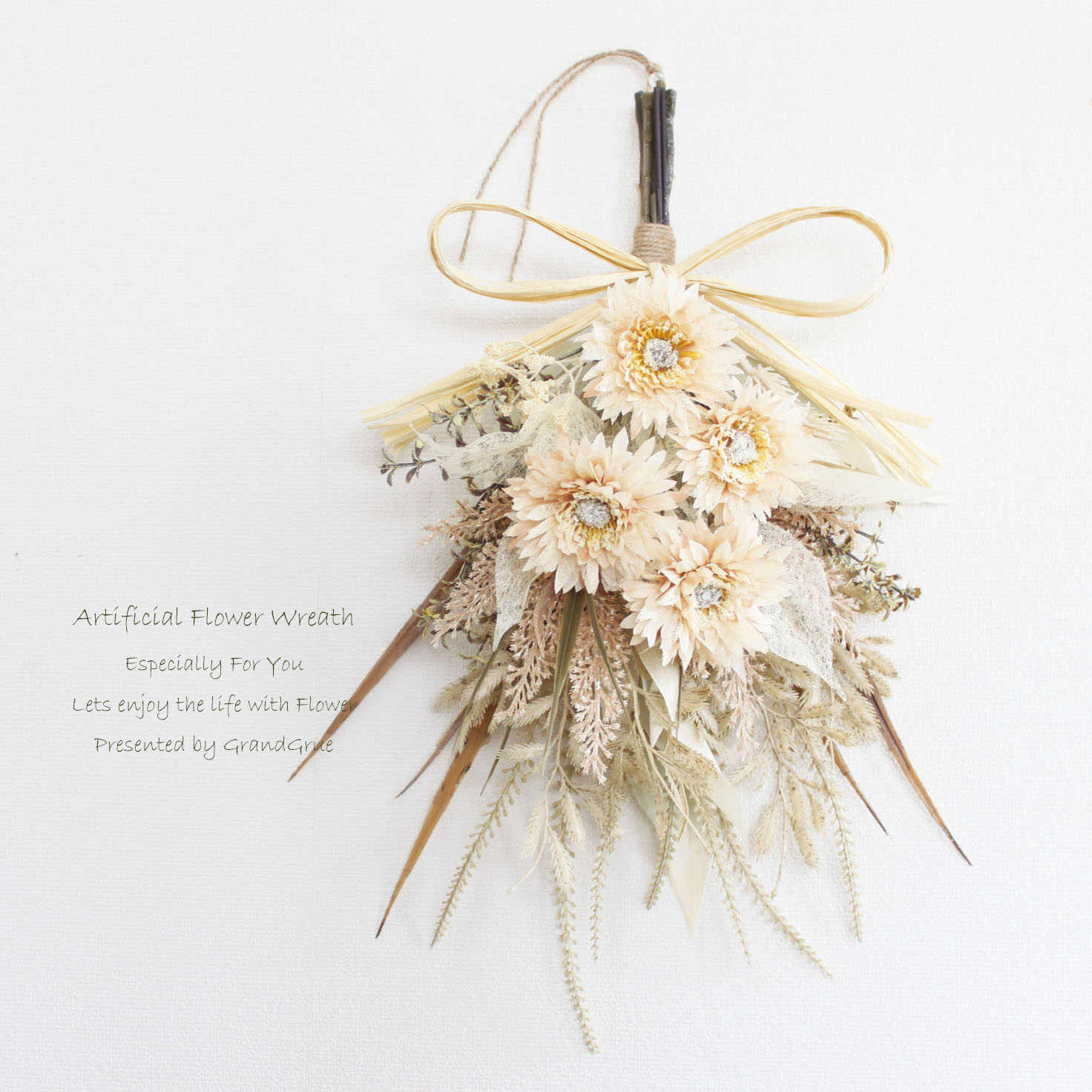 楽天市場】ガーベラ リースの通販