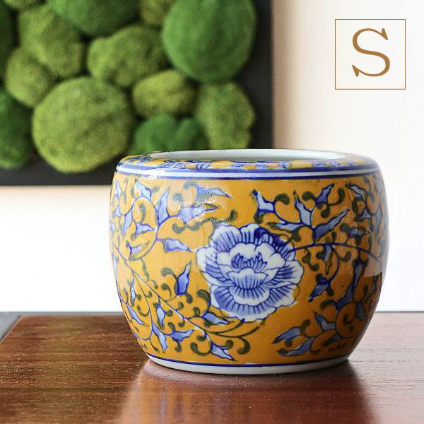 楽天市場】火鉢 陶器（サイズ（植木鉢）4 ～ 6号）の通販