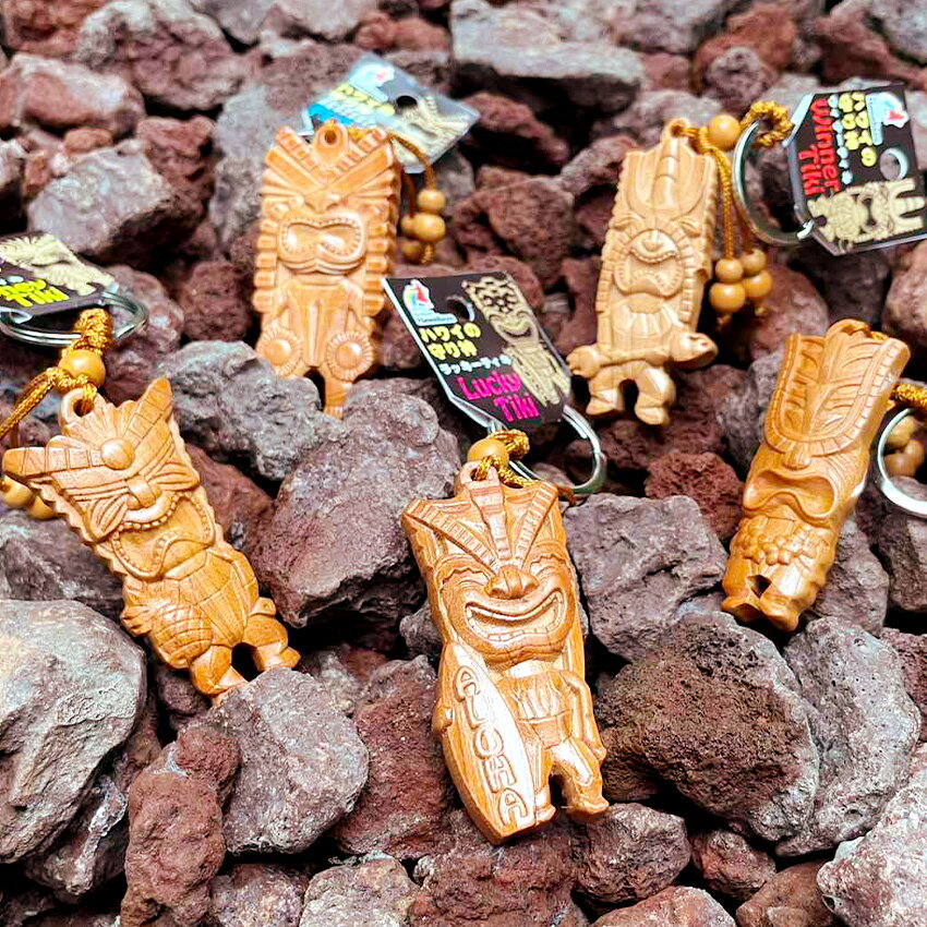 楽天市場】ハワイ 木彫り ティキの通販