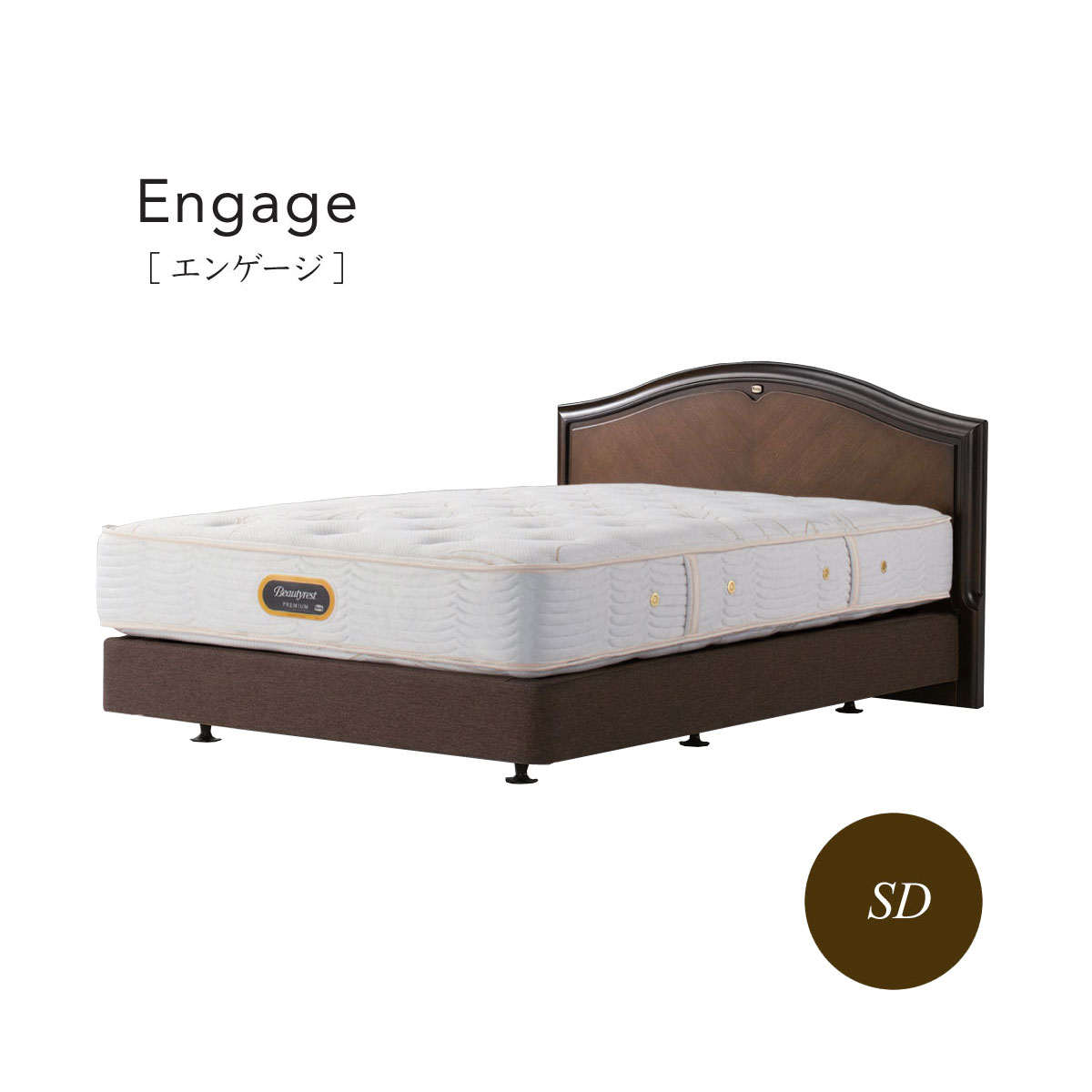 楽天市場】シモンズ セミダブル（ベッドフレーム｜ベッド