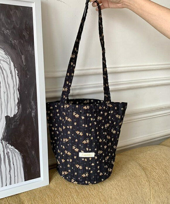 楽天市場】小花柄（カラーブルー）（トートバッグ｜レディースバッグ