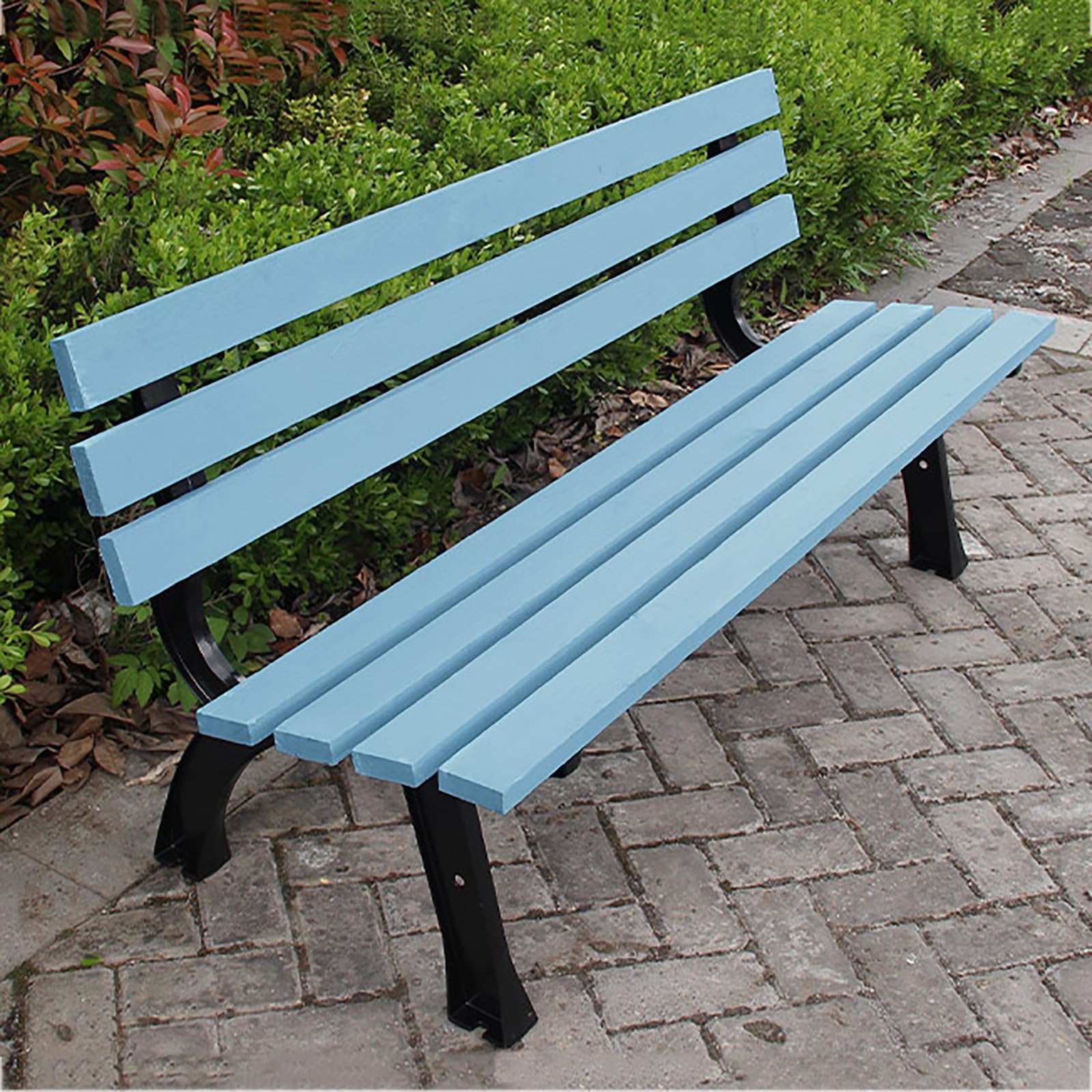 楽天市場】ベンチ（カラーブルー）（ガーデンファニチャー