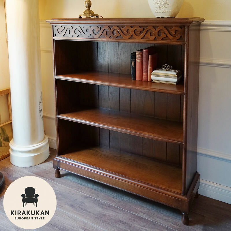 楽天市場】ブックシェルフ アンティーク（高さ（cm）100 ～ 109.9）の通販
