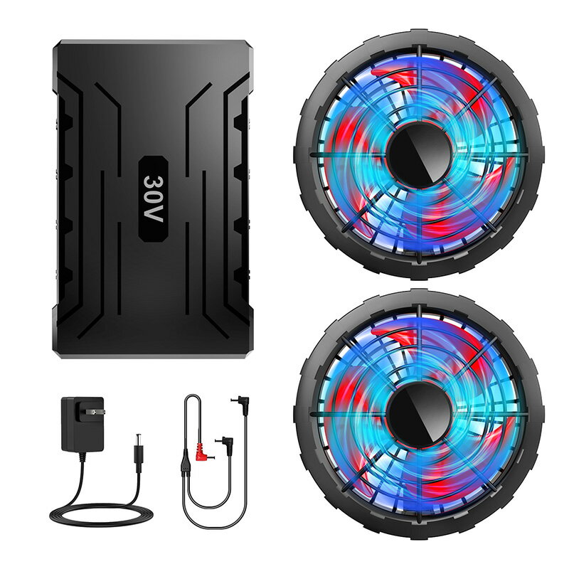 楽天市場】空調服 バッテリー ファンセット 30v（作業着・作業服｜安全