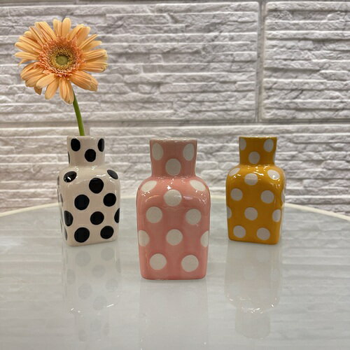 楽天市場】水玉 ドット（花瓶｜インテリア小物・置物）：インテリア