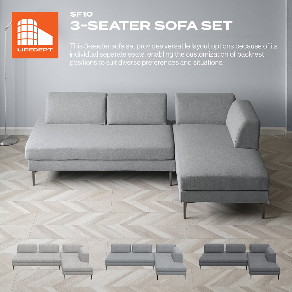 楽天市場】グレー（ソファセット｜ソファ・ソファベッド）：インテリア