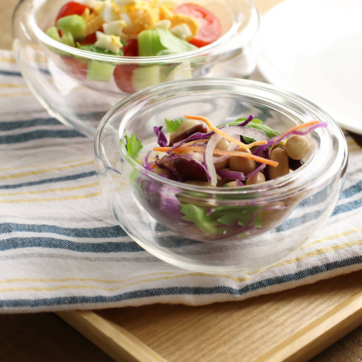 楽天市場】ガラス サラダボウル（カラー透明）（その他｜食器）：食器