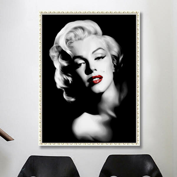 楽天市場】ダイヤモンド アート マリリンモンローの通販