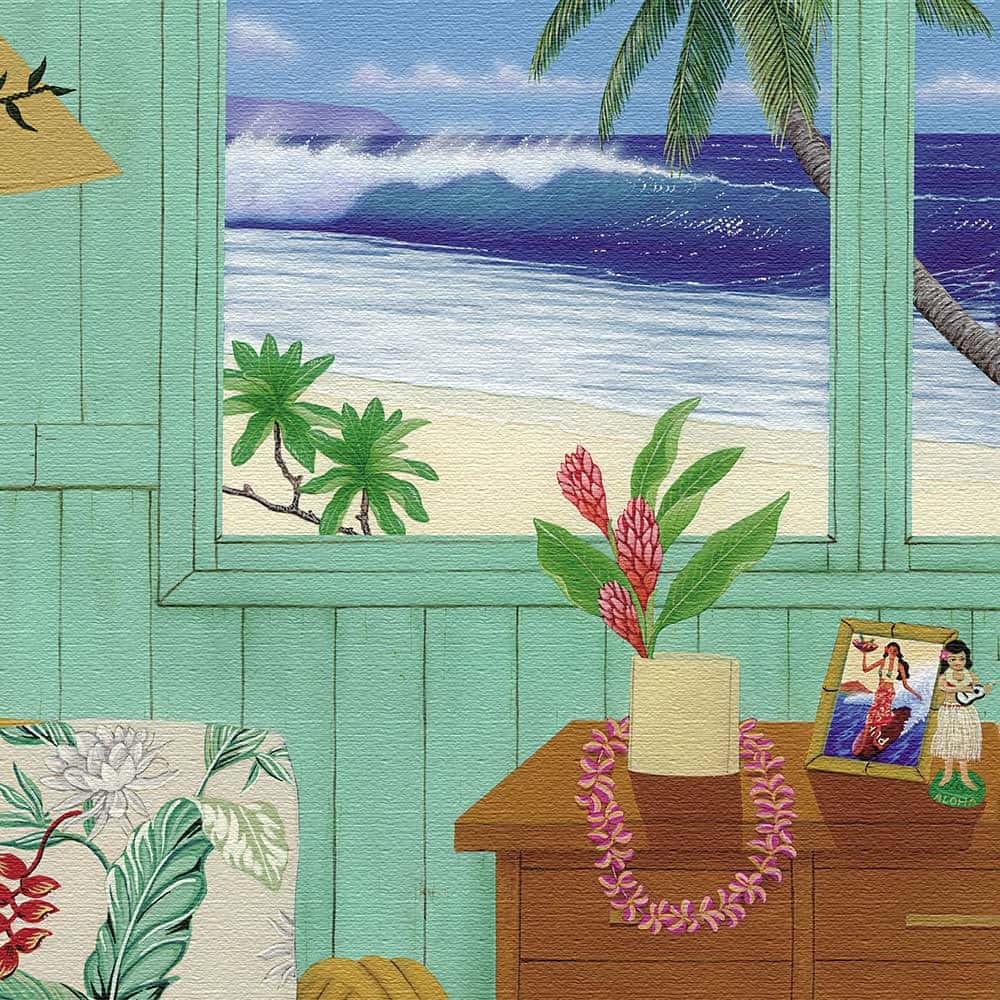 アートデリ】HILO KUMEのファブリックパネル インテリア 雑貨 アート