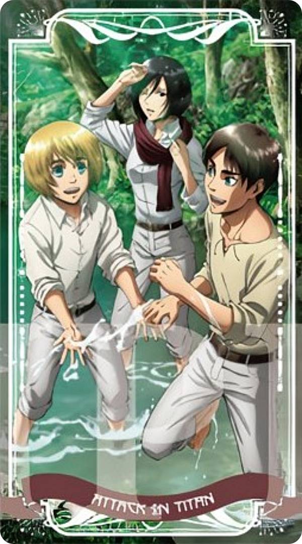 楽天市場】エレン ミカサ アルミン イラスト（その他｜コレクション