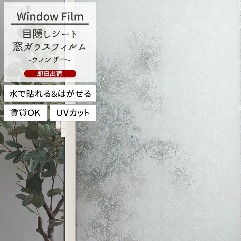 楽天市場】窓 フィルム ダマスクの通販
