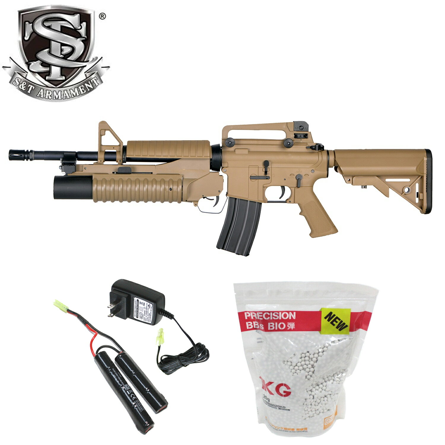 楽天市場】エアガン m203 m4a1の通販