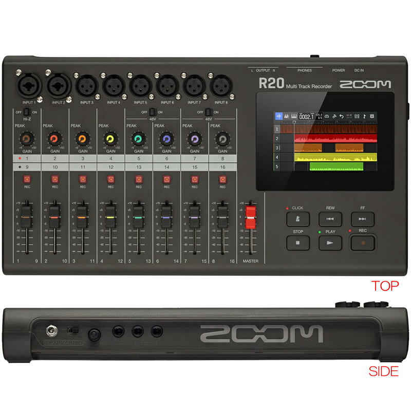 楽天市場】zoom r16（マルチトラックレコーダー｜DAW・DTM・レコーダー