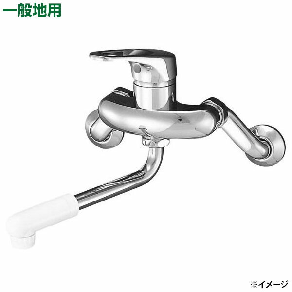 楽天市場】カクダイ シングルレバー混合栓 壁の通販