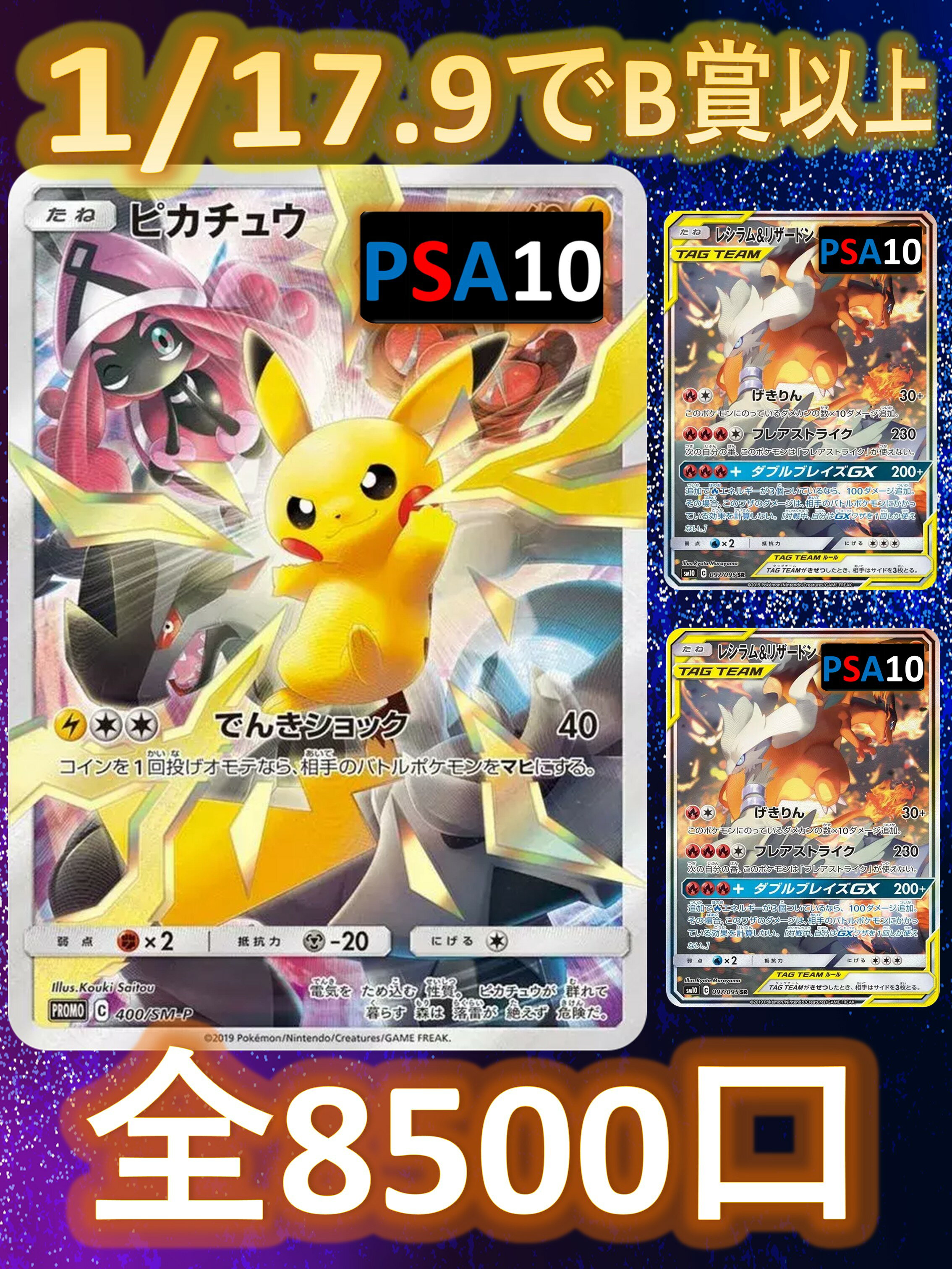 楽天市場】レシラム&リザードンの通販