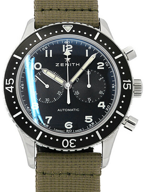 ZENITH】ゼニス『パイロット クロノメトロ TIPO CP-2』03.2240.4069/21