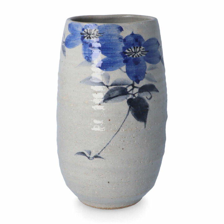 楽天市場】花瓶 九谷 青粒の通販