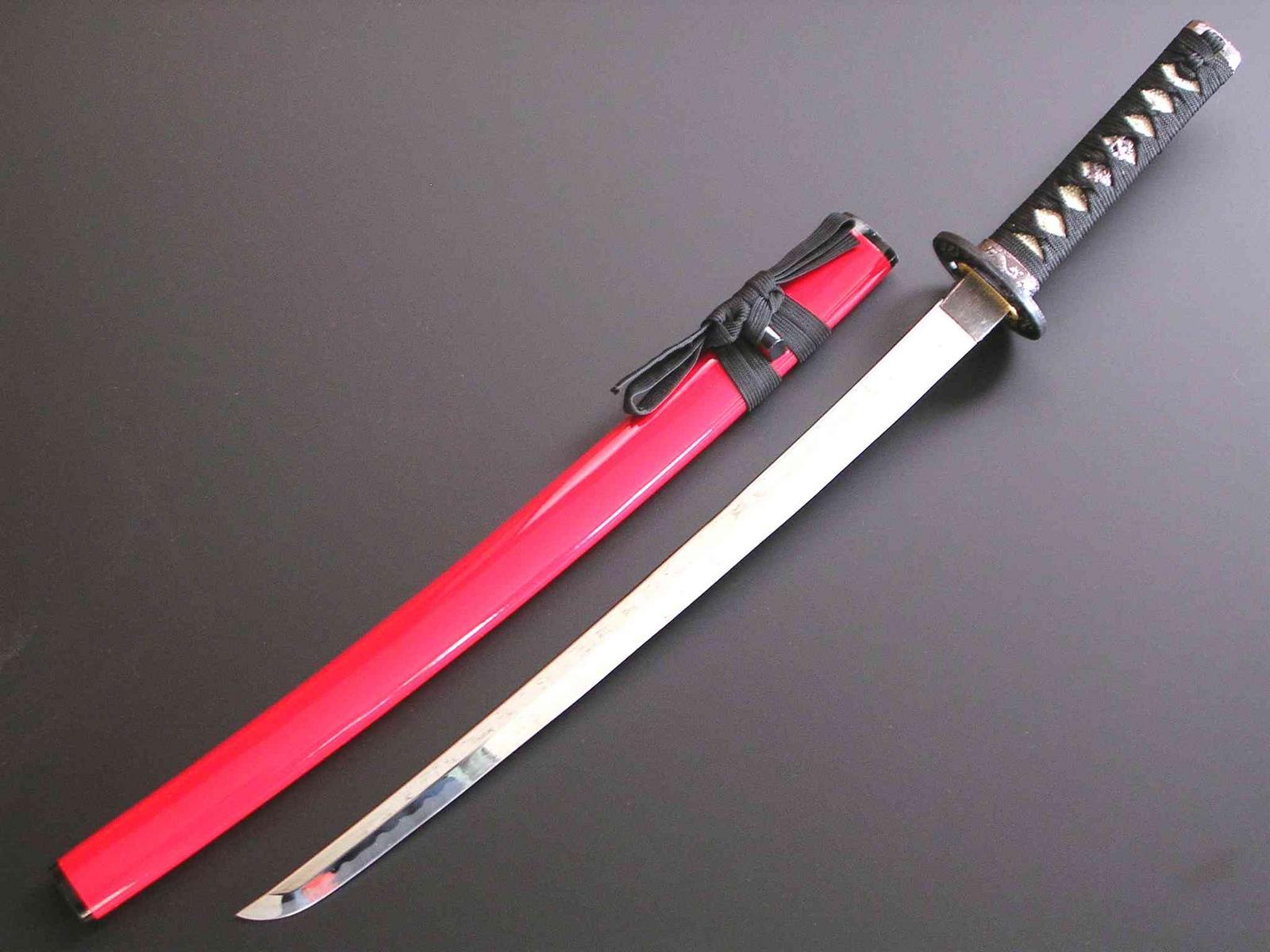 楽天市場】模造刀 朱鞘の通販