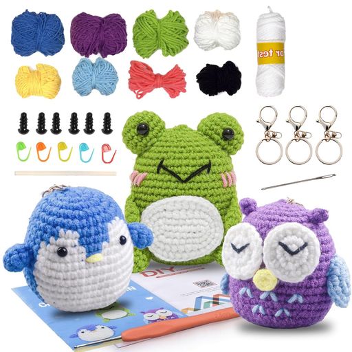 楽天市場】あみぐるみ キット ペンギンの通販