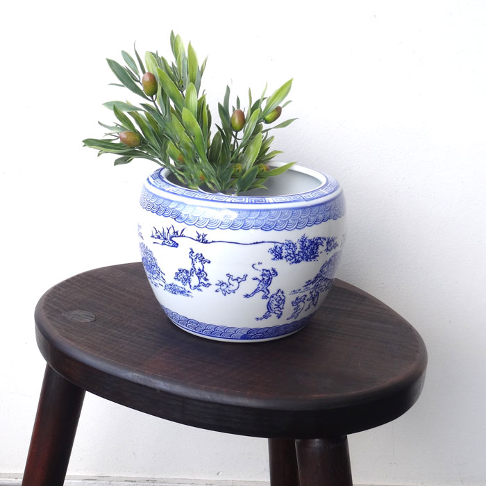 楽天市場】火鉢（植木鉢・プランターカバー｜植木鉢・プランター