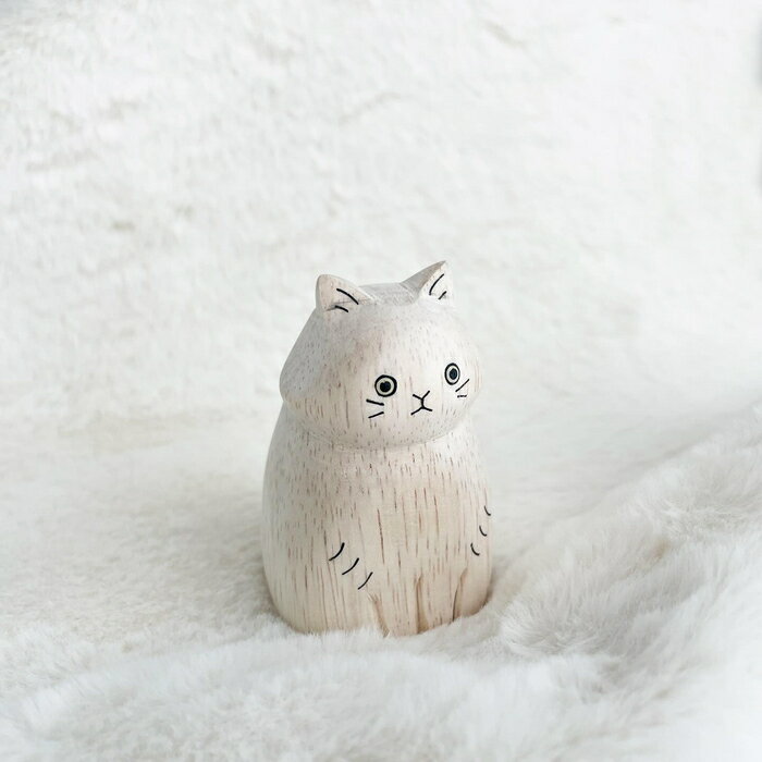 楽天市場】白猫 置物（インテリア・寝具・収納）の通販