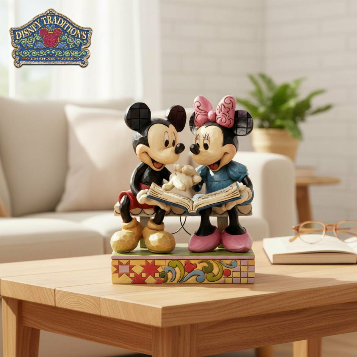 楽天市場】ディズニー 置物 ミッキー ミニーの通販