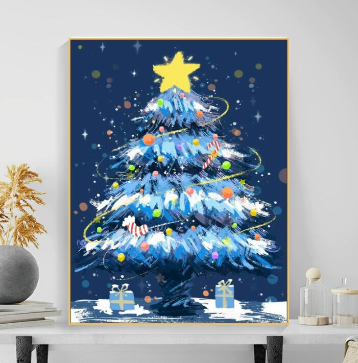 クリスマスツリーの絵｜おしゃれで人気のおすすめプレゼント口コミ